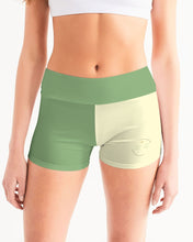 Load image into Gallery viewer, Sage Mid-Rise Yoga Shorts
