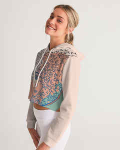 Afro-mations Women's Cropped Hoodie