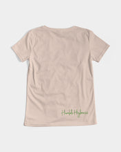 Load image into Gallery viewer, Pink Women&#39;s V-Neck Tee
